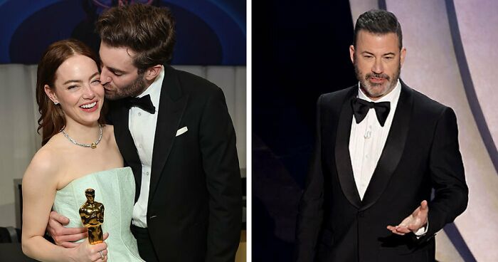 Emma Stone Whispered To Husband After Jimmy Kimmel’s Jab At Her Movie: Did She Say ‘Prick’?