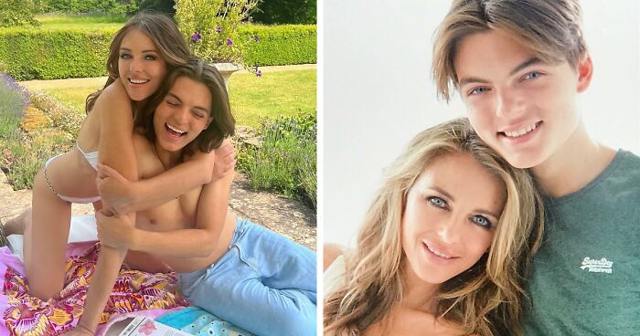 Elizabeth Hurley “Felt Safe” Filming Sex Scenes Directed By Her Son: “It’s Kind Of Liberating”