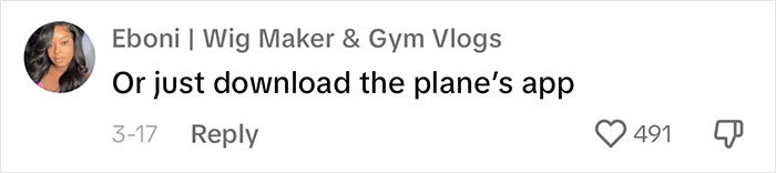 Woman’s Flight Hack Gets Over 17M Views, She Says You Need To Send Yourself A Text Message Woman’s Flight Hack Gets Over 17M Views, She Says You Need To Send Yourself A Text Message
