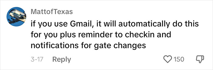 Woman’s Flight Hack Gets Over 17M Views, She Says You Need To Send Yourself A Text Message Woman’s Flight Hack Gets Over 17M Views, She Says You Need To Send Yourself A Text Message