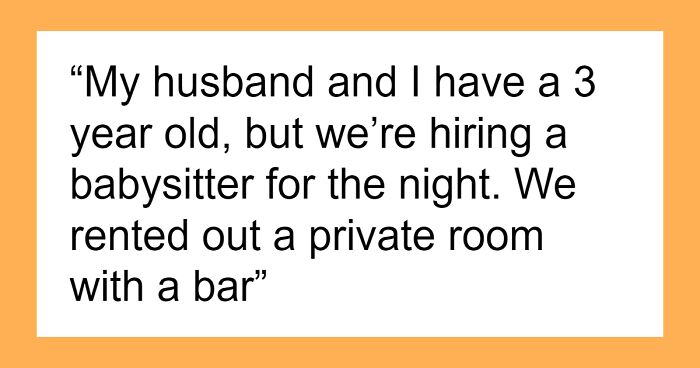 Woman Can’t Understand Why Her Friends Don’t Want Her 5 Y.O. At A Private Bar Room B-Day Party