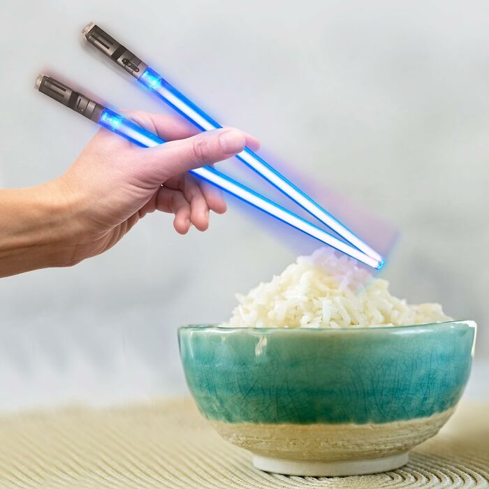 Elevate Your Dining Experience With Lightsaber Chopsticks: May The Force Be With Your Sushi!