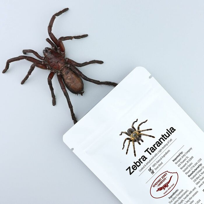 Explore Exotic Gastronomy With Edible Insects: Savor The Unique Flavor Of Natural Edible Tarantula!