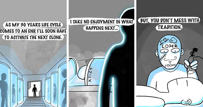 30 Hilarious And Quirky Comics With Unexpected, Dark Endings By Gryzlock (New Pics)