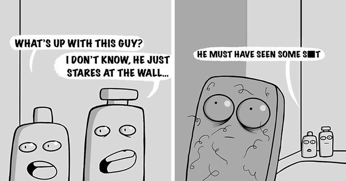 30 Hilarious And Quirky Comics With Unexpected, Dark Endings By Gryzlock (New Pics)