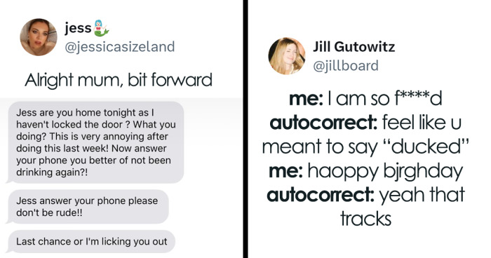 40 Times Autocorrect Failed So Hard, People Just Had To Post About It On X