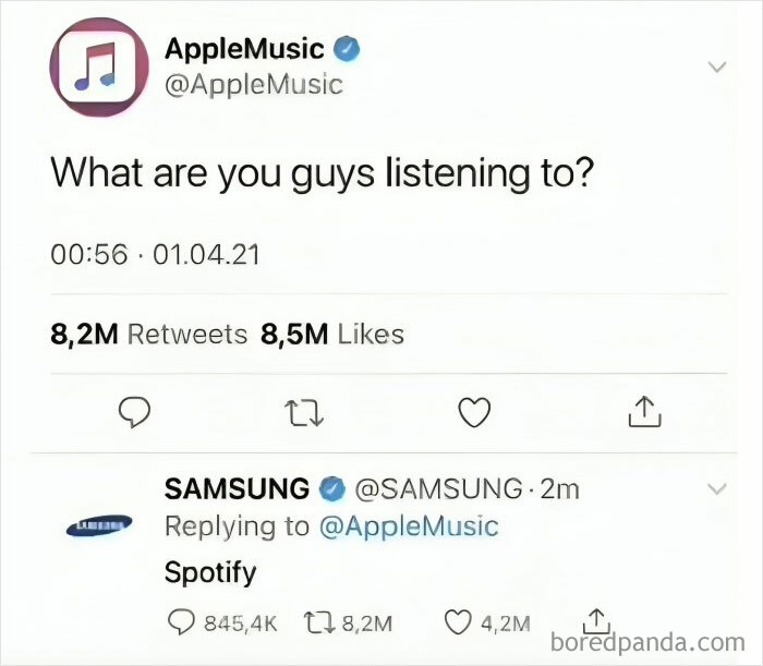 Apple vs. Samsung Ft. Spotify