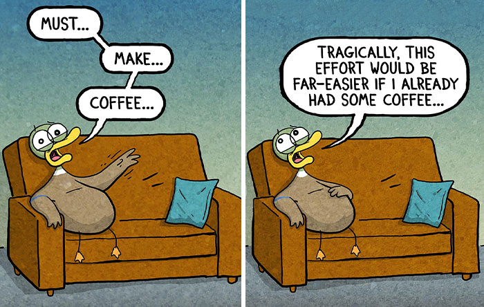 Fowl Language Comics: 30 Witty And Relatable Cartoons By Brian Gordon Featuring Human-Like Ducks