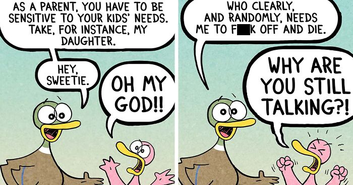 Fowl Language Comics: 30 Witty And Relatable Cartoons By Brian Gordon Featuring Human-Like Ducks