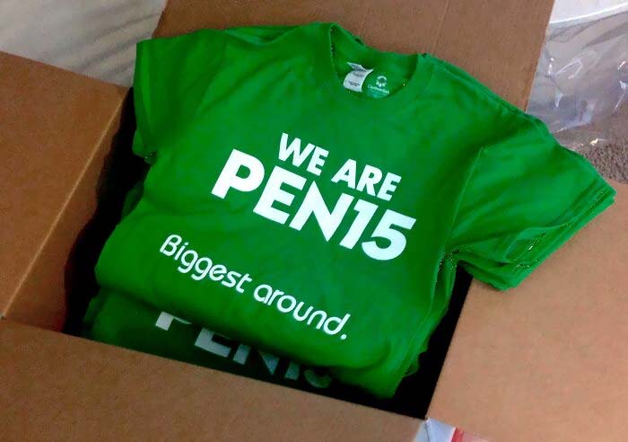 We're The Graduating Class Of Peninsula High This Year. They Told Me I Could Make The T-Shirts. Look What Just Arrived
