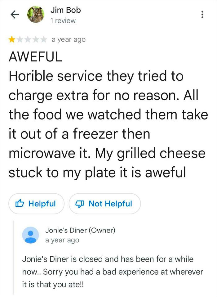 Review For A Restaurant In North Carolina