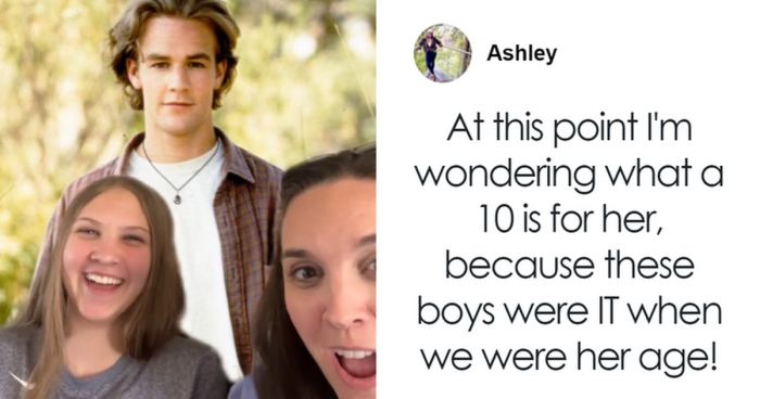 Millennial Mom Asks Gen-Z Daughter To Rate ’90s Teen Heartthrobs With Hilarious Results