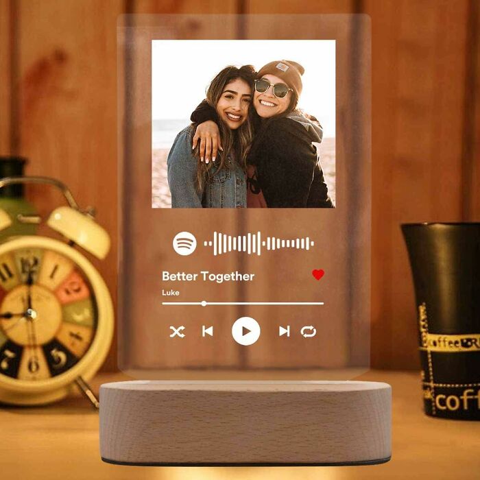 Capture Memories In A Unique Way With Personalized Acrylic Song With Photo
