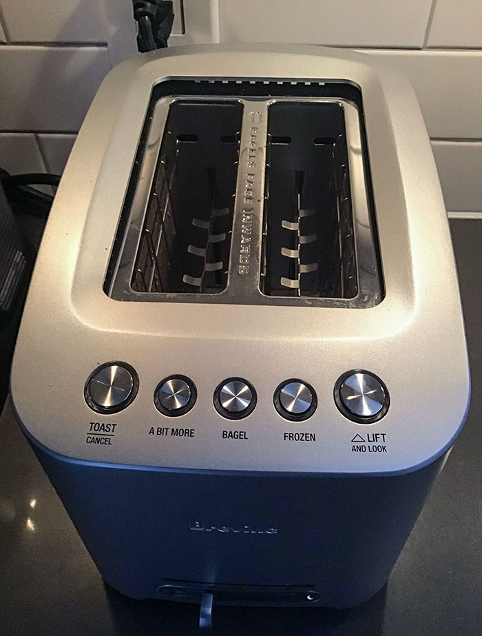 My New Toaster Has "A Bit More" Button