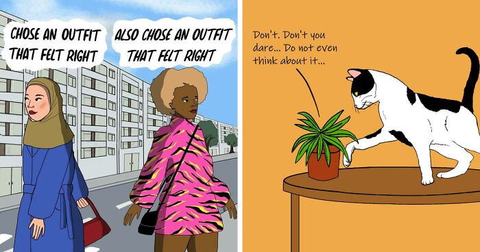 Life’s Little Paradoxes: 13 Comics By Sarah Akinterinwa Offering Insight And Humor