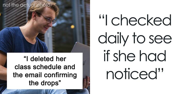Guy Finds Out His Girlfriend Cheated On Him, Cancels Her Registration For College Classes