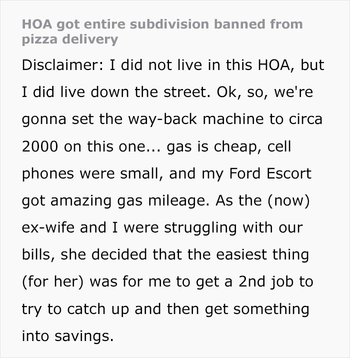 HOA Tips 87 Cents On Huge Pizza Delivery, Regrets It After It Backfires For The Entire Neighborhood HOA Tips 87 Cents On Huge Pizza Delivery, Regrets It After It Backfires For The Entire Neighborhood