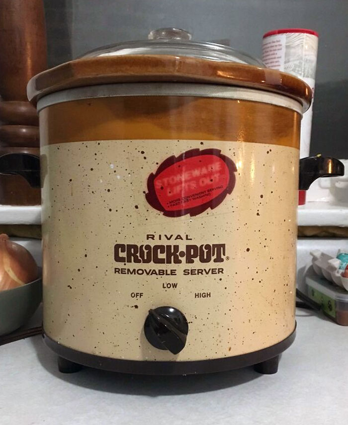 I Am The Third Generation To Own This Crock Pot