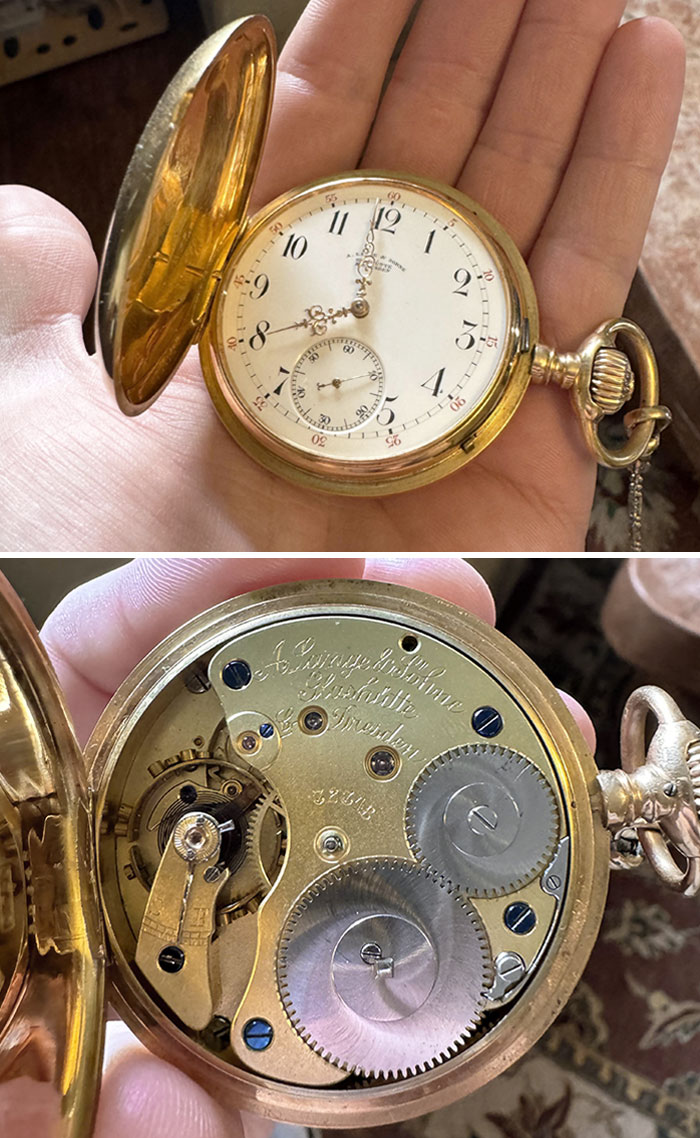 I Inherited This Pocket Watch From My Grandparents
