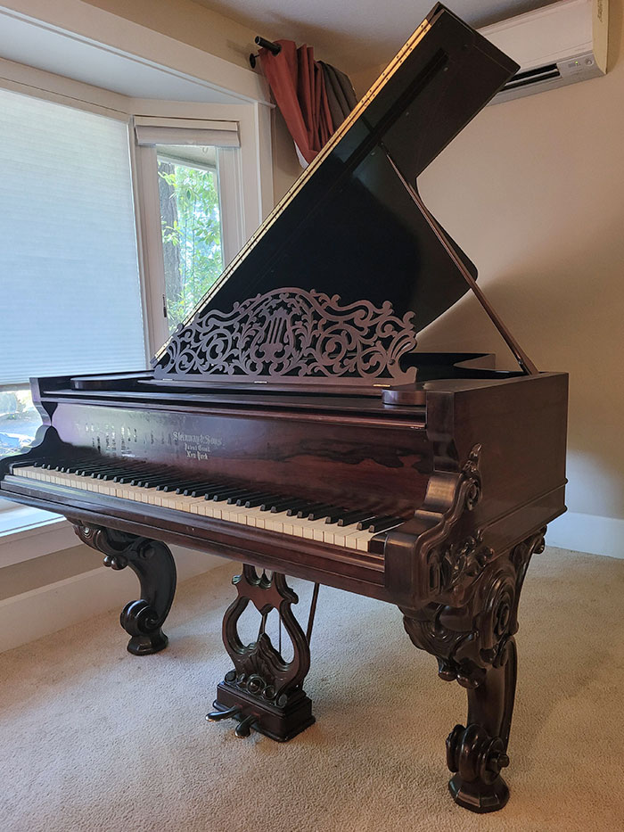 I Just Inherited An 1864 Steinway & Sons Style 1 Rococo Grand Piano