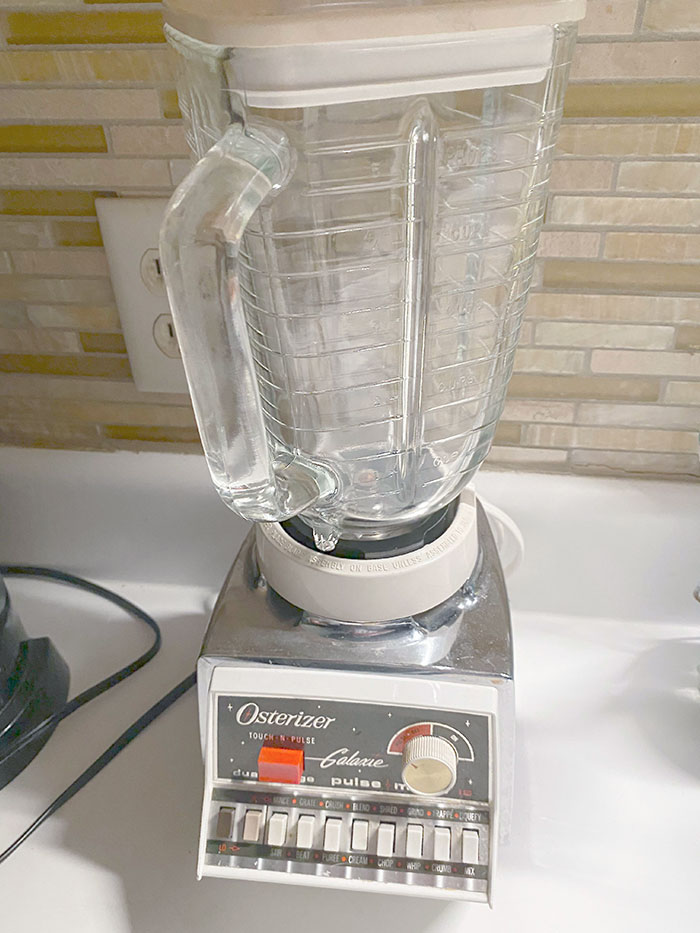I Inherited This Blender From My Grandmother. I Have No Idea How Old It Is, But It Still Runs Like A Top