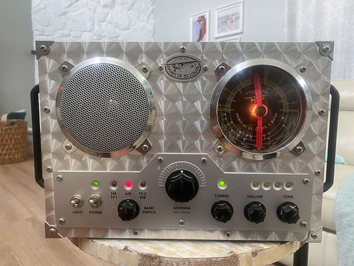 This 1985 Spirit Of St. Louis Field Radio Was Passed Down To Me From My Grandpa