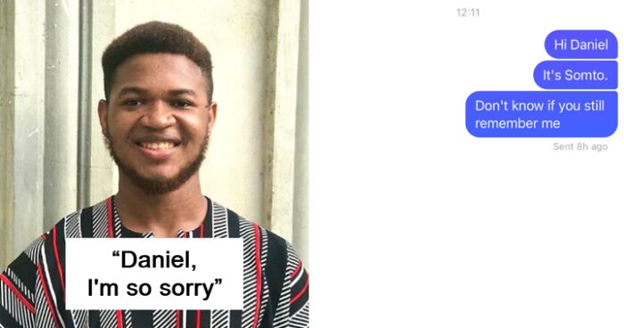 Man Feels Guilty About Abandoning Childhood Best Friend, Recontacts Him Many Years Later