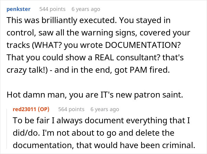 Manager Threatens To Call The Cops On IT Guy After Replacing Him With Her Nephew Backfires Manager Threatens To Call The Cops On IT Guy After Replacing Him With Her Nephew Backfires