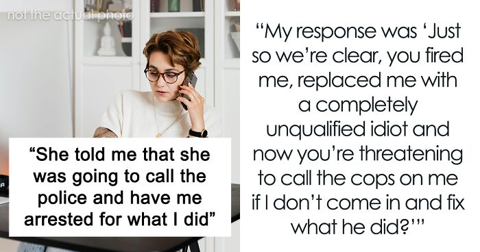 Manager Threatens To Call The Cops On IT Guy After Replacing Him With Her Nephew Backfires