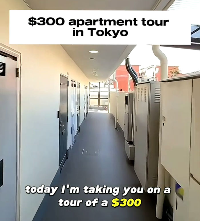 Person Goes Viral With Over 1M Views For Showing Tour Inside An Apartment In Tokyo For $300/Month Person Goes Viral With Over 1M Views For Showing Tour Inside An Apartment In Tokyo For $300/Month