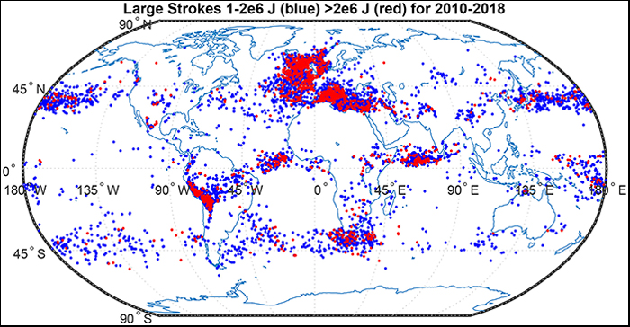 80% Of Lightning Occurs Over The Land, But The Most Extreme Lightning Happens Over The Ocean