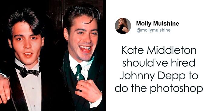 Fans Expose Photoshop Fail, Forcing Johnny Depp To Delete Picture Of Him And Robert Downey Jr.