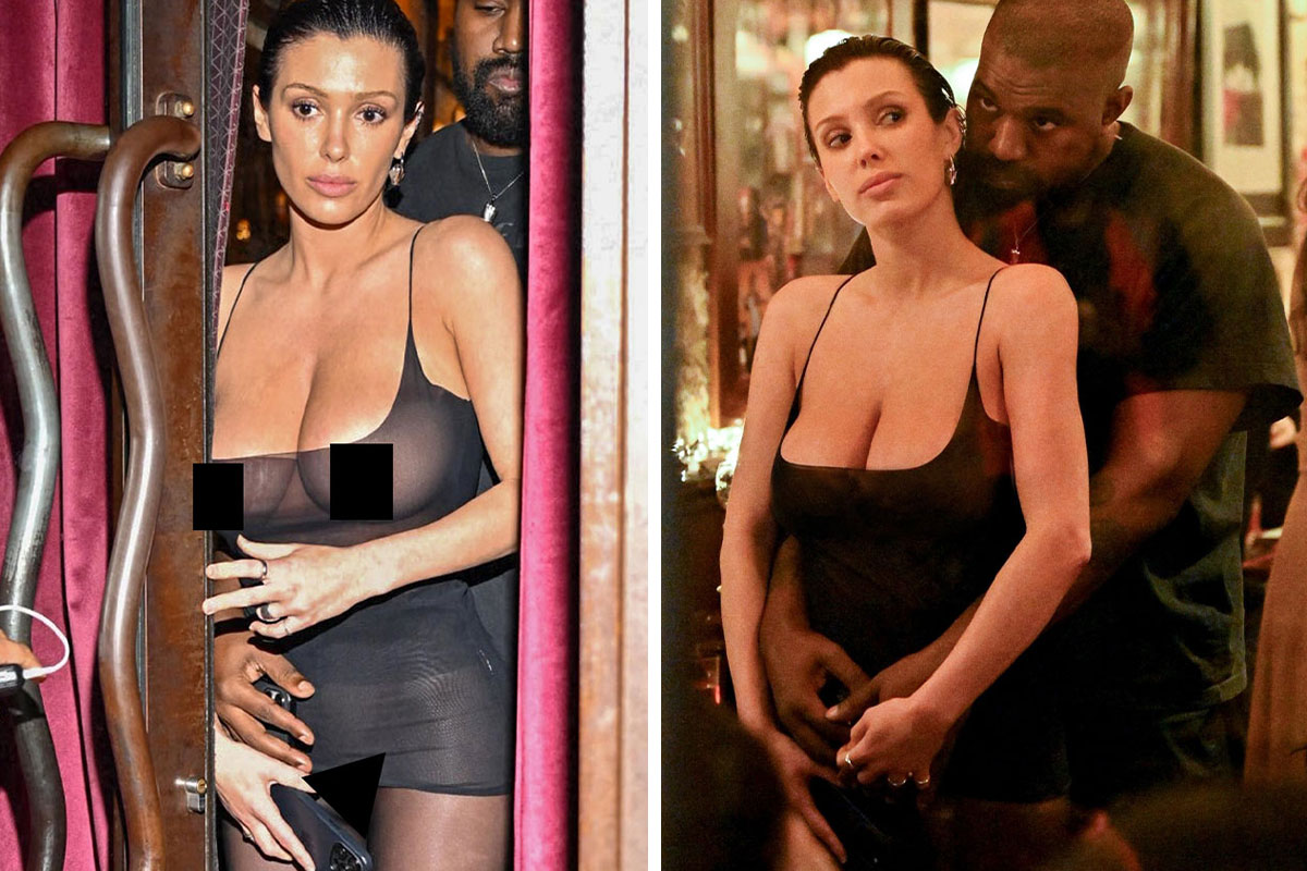Bianca Censori Wears Obscene Piece Of Jewelry, Has Date With Kanye In  Tights With No Underwear