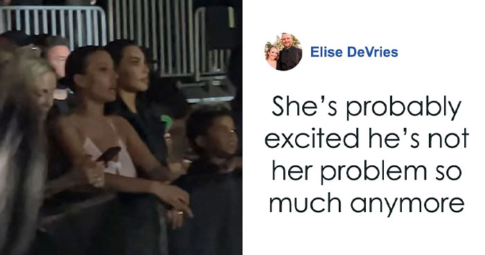 Kim Kardashian Goes To Kanye’s Listening Party With Their Kids—And Bianca Censori