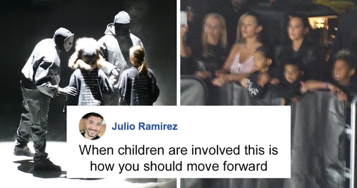 Kim Kardashian Goes To Kanye’s Listening Party With Their Kids—And Bianca Censori