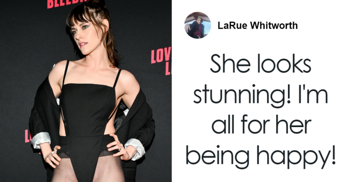 Kristen Stewart Rocks “No Pants” Trend In Daring Black Ensemble At The Love Lies Bleeding Premiere