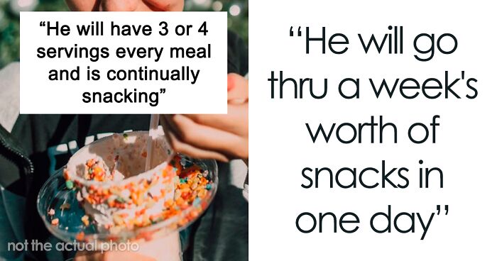 “He Will Have 3 Or 4 Servings Every Meal”: Parent Wants To Limit Teen Son’s Food, Faces Backlash