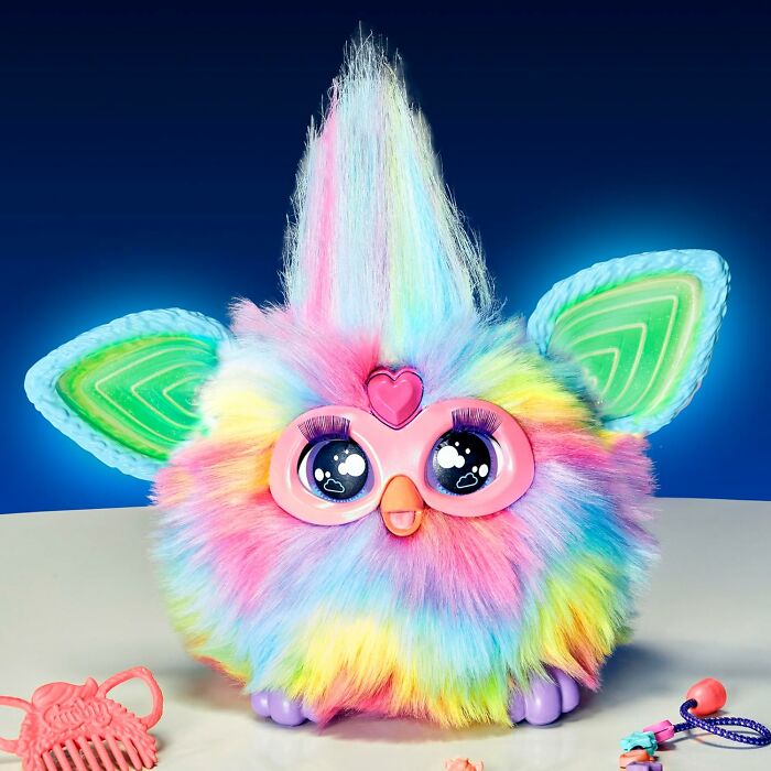Dive Into The Groovy World Of Furby Tie Dye: Interactive Plush Toys With 15 Fashion Accessories For Endless Fun