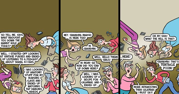 In My Comics, The Characters Are Aware They Live In A Cartoon And Face Ridiculous Situations (32 Pics)