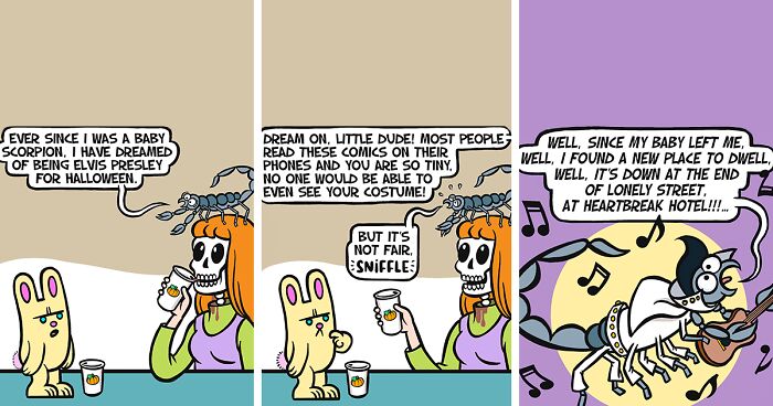In My Comics, The Characters Are Aware They Live In A Cartoon And Face Ridiculous Situations (32 Pics)