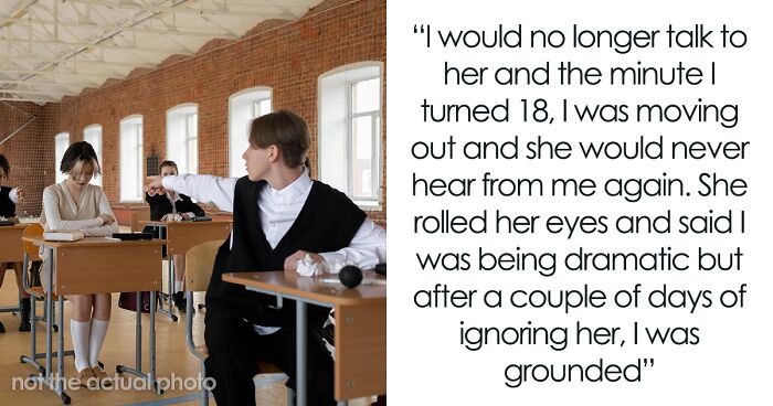 Teen’s Mom Chooses His Bully As Her TA, Boy Cuts Off Mother Completely And Decides To Move Out At 18