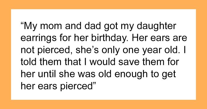“Both Got Their Noses Pierced”: Woman Gives Ultimatum To Parents Who Violated Her Trust