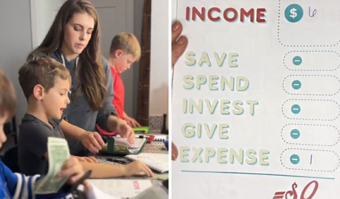 Internet ‘Freaks Out’ After Mom Shares How She Teaches Her Kids Financial Literacy