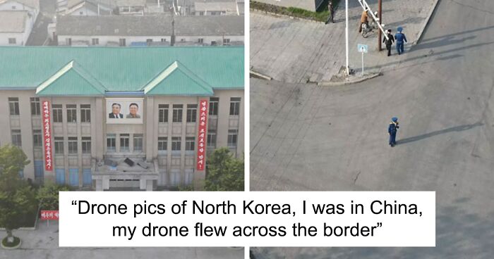 Man Sneaks A Drone Over The Border To Capture Creepy “Uncanny” Images Of North Korea