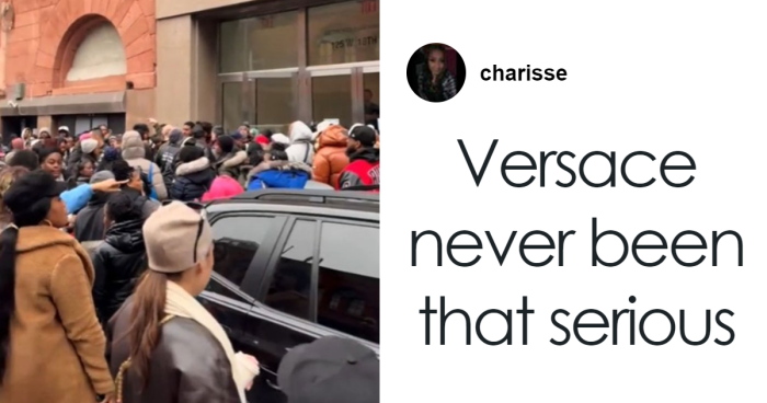Versace Sale In New York City Shut Down After Throngs Of Shoppers Fight To Get In