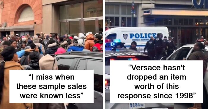 “Total Chaos Ensued”: Versace Forced To Shut Down Sale After Shoppers Fight To Claim Items