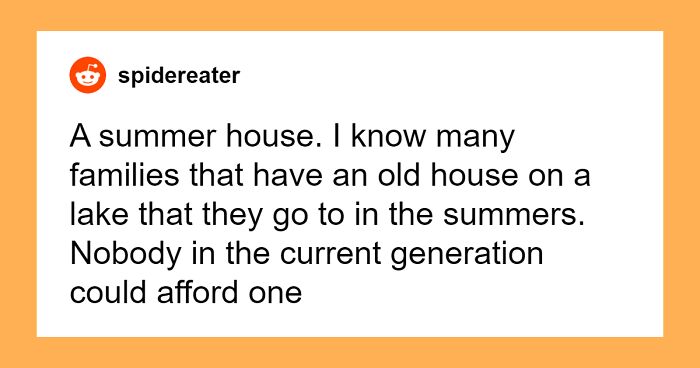 45 Things That The Average Person Can No Longer Afford