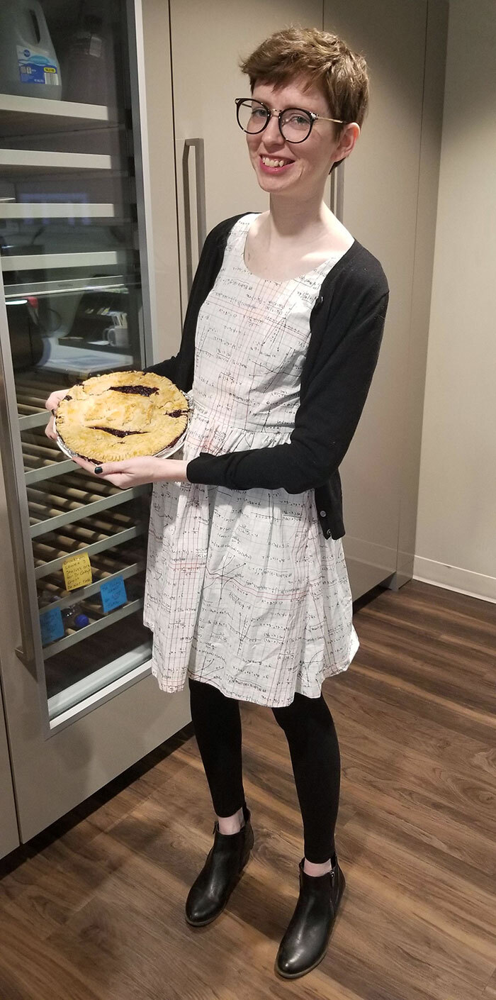 I Made Pie For Pi Day And Wore My Trigonometry Dress