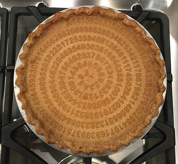 Happy Pi Day. This Is My Homemade Maple Buttermilk Custard Pie