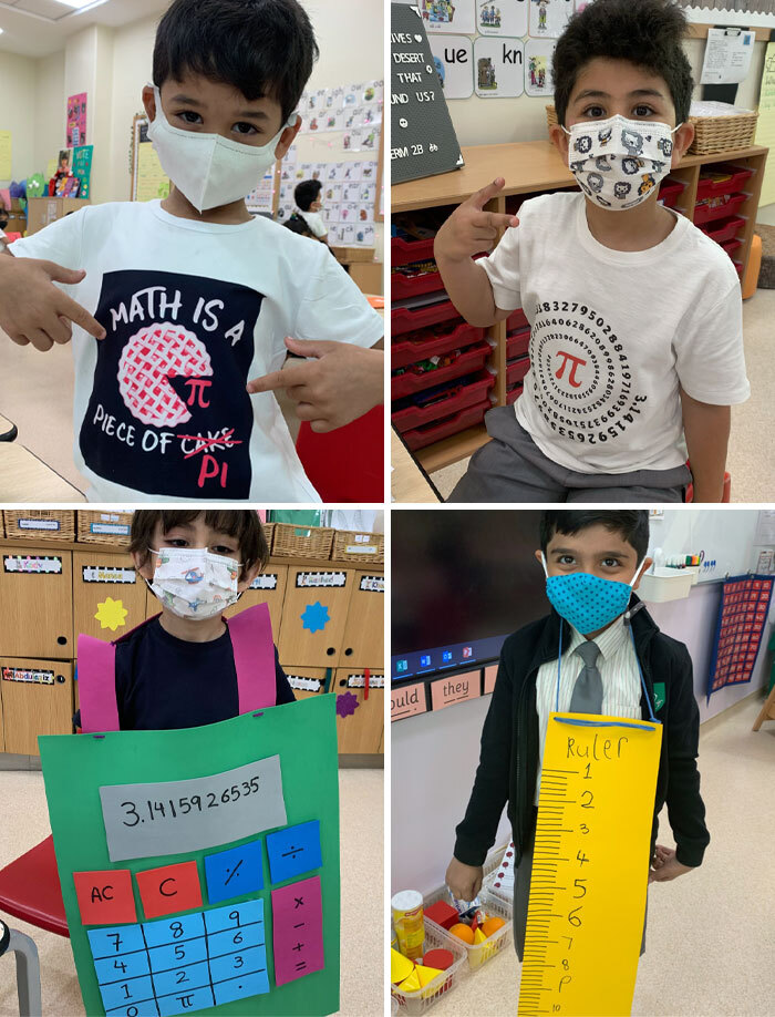 Happy Birthday, Albert Einstein, And Happy Pi Day. Look At The Amazing Costumes Our Primary Students Have Made For Celebration